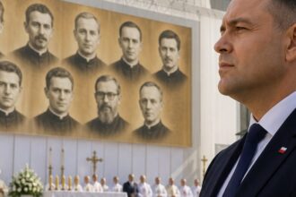 Beatyfikacja dziewięciu salezjanów-męczenników w Krakowie. Słowa prezydenta Karola Nawrockiego