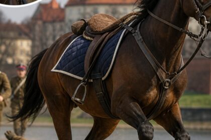 Kraków: koń Amaranta zrzucił jeźdźca i uciekł. Ułani proszą o pomoc w odnalezieniu