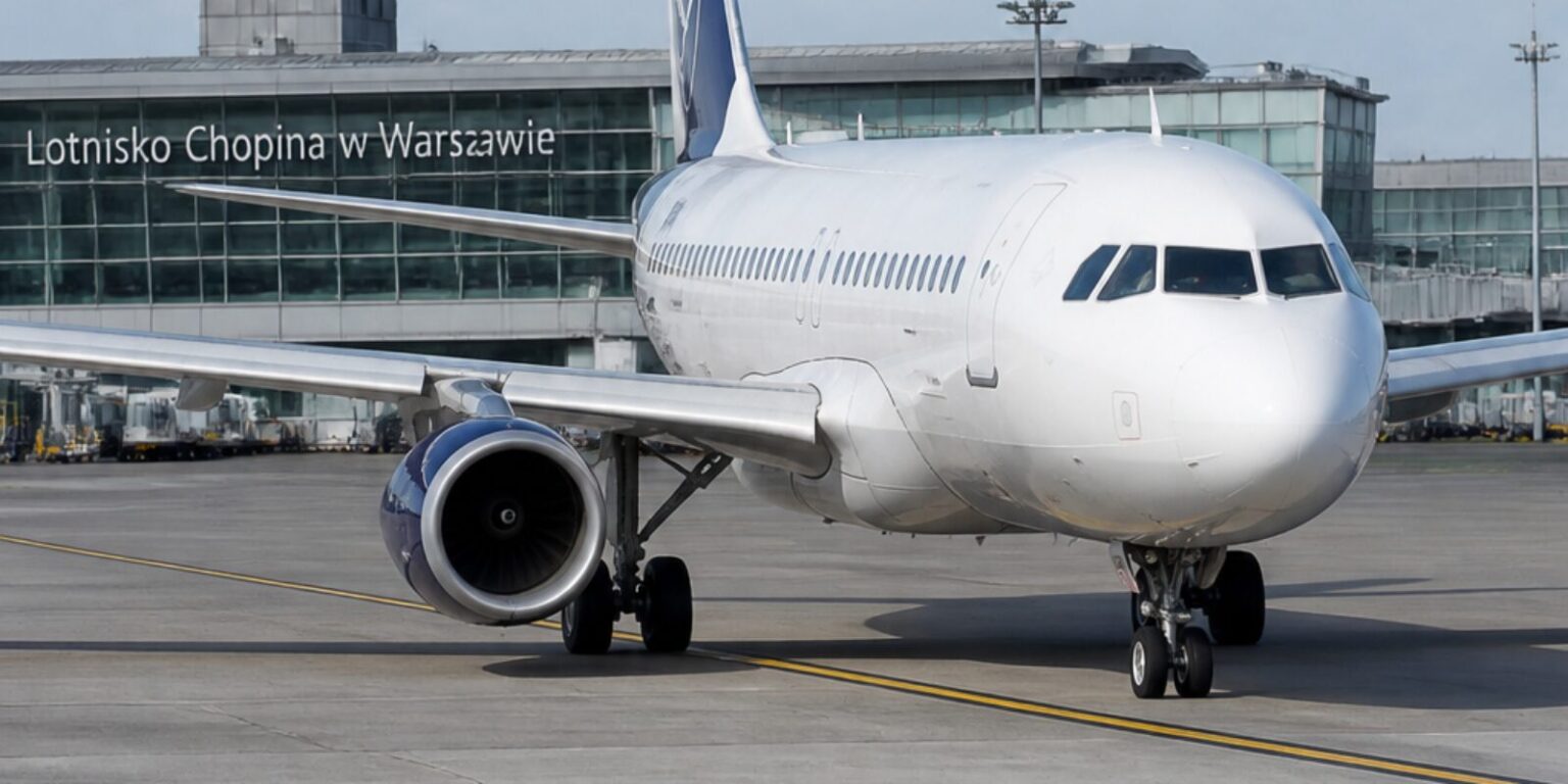 Lotnisko Chopina: naprawiono drogę startową po wykryciu spękań