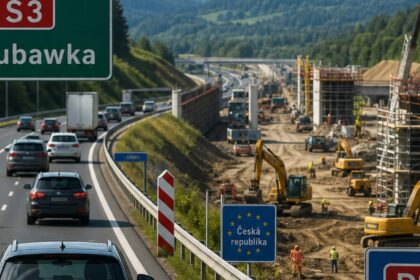 S3 domyka się do Czech. 18 lat budowy po polskiej stronie, a czeska inwestycja startuje z „brakującym ogniwem”