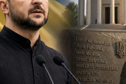 Zełenski wniósł projekt ustawy o Panteonie Narodowym. „Nikt nie będzie nakazywał nam, komu być wdzięcznym”