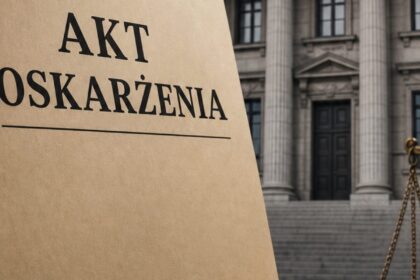 Akt oskarżenia w sprawie Mariana B. i ujawnienia tajemnicy skarbowej