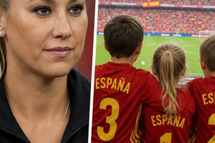 Anna Kournikova pokazała dzieci w koszulkach Hiszpanii. „Cicha” rodzinna scena przy okazji mistrzostw