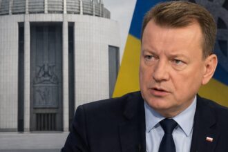 Błaszczak o sporze wokół Panteonu Narodowego: „jasny sygnał” dla Ukrainy