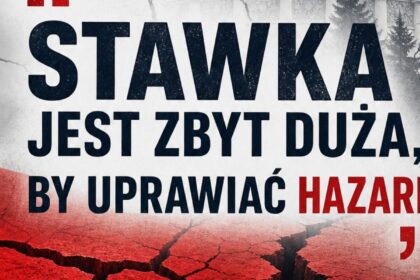 „Dziś stawka jest zbyt duża, by uprawiać hazard”. Sakiewicz o nowym rozdaniu w polskiej polityce