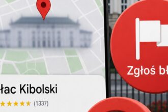 Google blokuje konta zmieniające nazwy obiektów w Mapach. Po „Pałacu Kibolskim” posypały się kolejne zgłoszenia