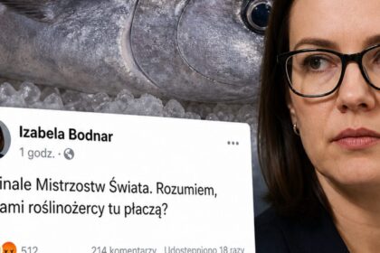 Izabela Bodnar wywołała burzę przez wpis o „połowie tuńczyka”. „Rozumiem, że sami roślinożercy tu płaczą?”