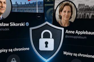 Sikorski „za kłódką” po doniesieniach o Patriotach dla Ukrainy. Applebaum i jego konto też z ograniczeniami