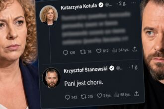 Spór Stanowskiego z Kotulą po wpisie o tragedii w Skawinie. „Pani jest chora”