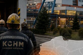 Wstrząsy w zachodniej Polsce: KGHM ewakuował górników z rejonu zagrożenia