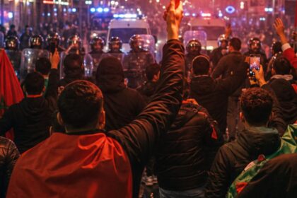 Zamieszki po meczu Maroko–Francja. Incydenty w Londynie, Amsterdamie i Brukseli